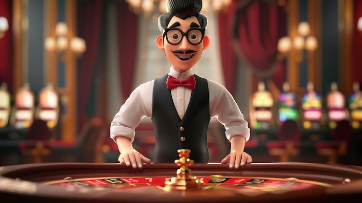 Tangkapan layar aplikasi mobile 4dtoto yang menampilkan meja live-dealer dengan antarmuka responsif
